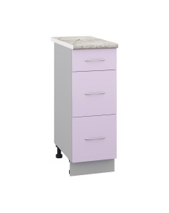 Шкаф-стол кухонный Кортекс-мебель Корнелия Лира НШ30р3ш