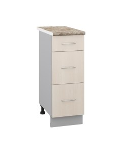 Шкаф-стол кухонный Корнелия Лира НШ30р3ш Кортекс-мебель