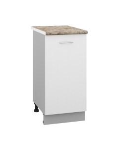 Шкаф-стол кухонный Кортекс-мебель Корнелия Лира НШ40р