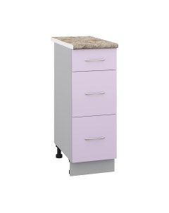 Шкаф-стол кухонный Кортекс-мебель Корнелия Лира НШ30р3ш