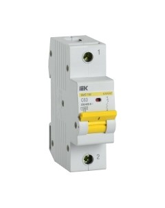 Выключатель автоматический IEK ВА47-150 1Р 63А 15кА C / MVA50-1-063-C Iek