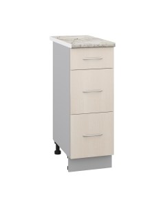 Шкаф-стол кухонный Корнелия Лира НШ30р3ш Кортекс-мебель