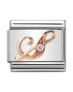 Звено для браслета NominatioN Буква S 430310/19 Nomination