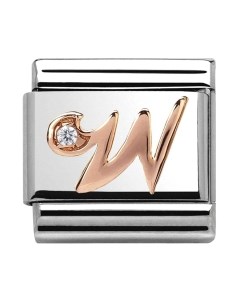 Звено для браслета NominatioN Буква W 430310/23 Nomination