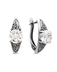 Серьги 3487946ф Красная пресня