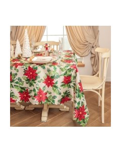 Скатерть Доляна Сhristmas Flowers / 10389067