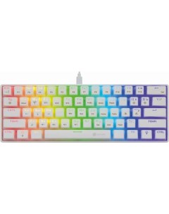 Клавиатура K763W (белый) Oklick