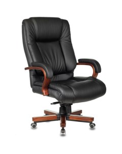 Кресло T-9925WALNUT (черный) Бюрократ