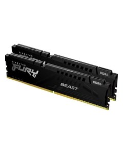 Оперативная память FURY Beast 2x8ГБ DDR5 5200МГц KF552C40BBK2-16 Kingston