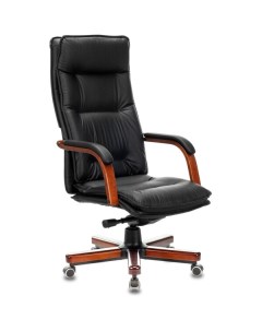 Кресло T-9927WALNUT (черный) Бюрократ