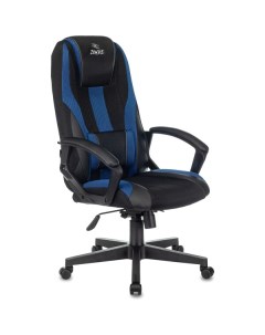 Кресло игровое 9 (1583708) черный/синий Zombie