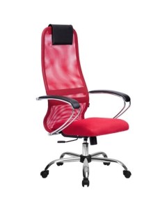 Кресло офисное МЕТТА SU-BK-8 CH красный Metta