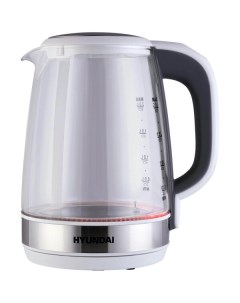 Электрический чайник HYK-G8880 (серый/серебристый) Hyundai