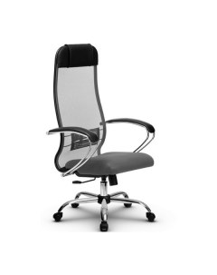 Кресло офисное МЕТТА B 1b 11/K131 (18 CH) светло-серый Metta