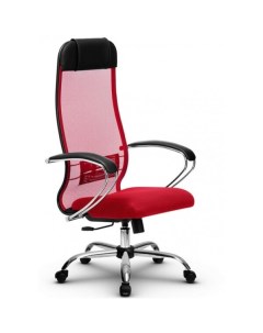 Кресло офисное МЕТТА B 1b 11/K131 (18 CH) красный Metta