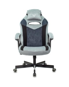 Кресло игровое VIKING 6 KNIGHT Fabric (1380215) голубой Zombie