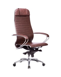 Кресло офисное МЕТТА Samurai K-1.04 коричневый Metta