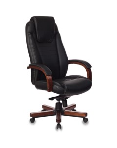 Кресло T-9923WALNUT (черный) Бюрократ