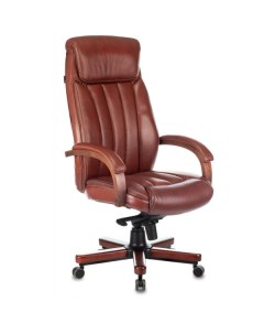 Кресло T-9922WALNUT (светло-коричневый) Бюрократ