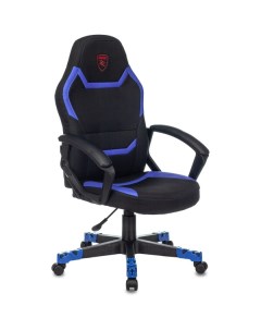 Кресло геймерское Бюрократ 10 (черный/синий) Zombie