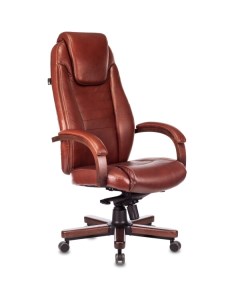 Кресло T-9923WALNUT (светло-коричневый) Бюрократ