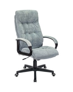 Кресло CH-824/LT-28 (серо-голубой) Бюрократ