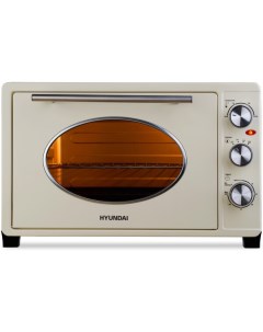 Мини-печь MIO-HY084 (бежевый/хром) Hyundai