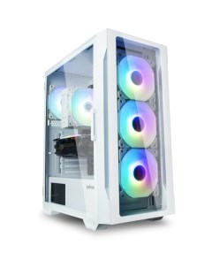 Корпус i3 Neo TG (белый) Zalman
