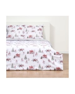 Комплект постельного белья Этель Funny Snowman 2сп / 10383281