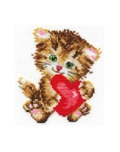 Набор для вышивания Любимая киска / 0-61 Алиса