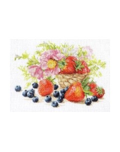 Набор для вышивания Клубника / 5-14 Алиса