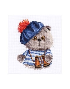 Набор для вышивания Басик моряк / 0-190 Алиса