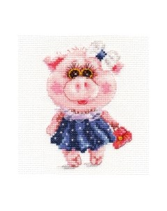 Набор для вышивания Свинка Тося / 0-183 Алиса