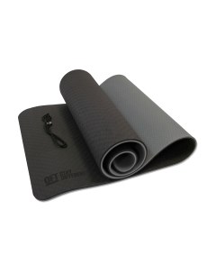 Коврик для йоги и фитнеса Original FitTools FT-YGM10-TPE-BCGY Original fittools