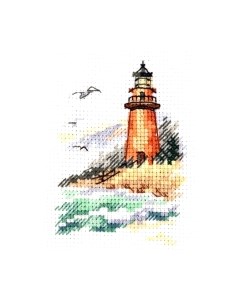 Набор для вышивания Берег холодного моря. Маяк / 0-225 Алиса
