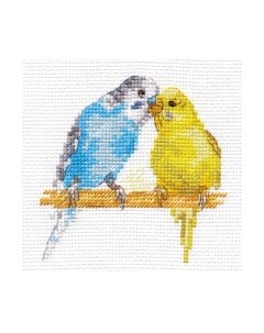 Набор для вышивания Попугайчики / 0-176 Алиса