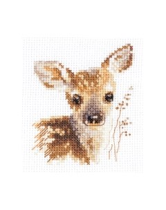 Набор для вышивания Животные в портретах. Олененок / 0-195 Алиса
