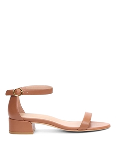 Босоножки кожаные Nudistjune Stuart weitzman