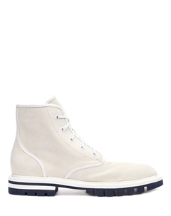Ботинки замшевые Santoni