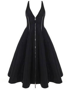 Платье с молниями Alexander mcqueen
