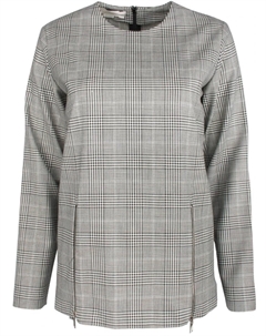 Блуза с молниями Stella mccartney