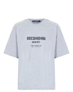 Футболка с принтом Dolce&gabbana