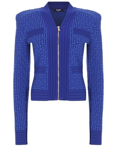 Кардиган с принтом Balmain