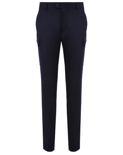 Брюки-карго шерстяные Brunello cucinelli