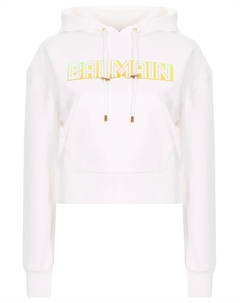 Худи хлопковое Balmain