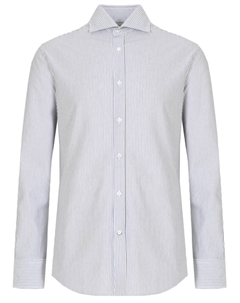 Рубашка Slim Fit хлопковая Brunello cucinelli