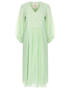 Платье хлопковое с вышивкой Anita dongre