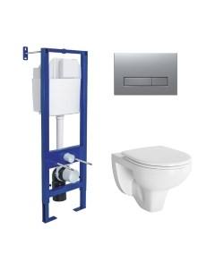 Унитаз подвесной с инсталляцией Gamma / 043342 Berges