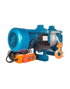 Лебедка электрическая TOR ЛЭК-750 E21 380В с канатом 70м / 1026408 Тор