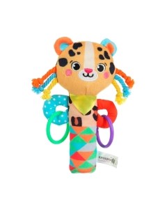 Погремушка Крошка Я Леопард - пищалка / 10423572 Крошка я